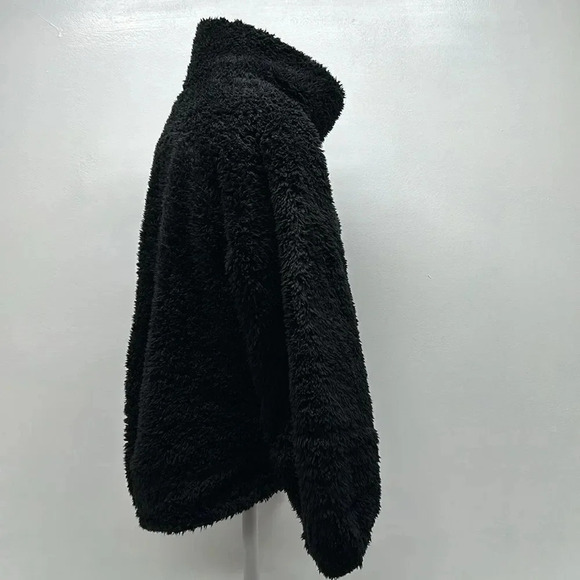Lululemon Warmth Restore Sherpa Pullover Teddy Bear Jacket Black Size XS Small - Picture 3 of 14